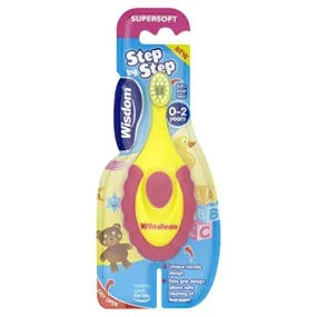 Wisdom Step By Step Super Soft Toothbrush Age 0-2