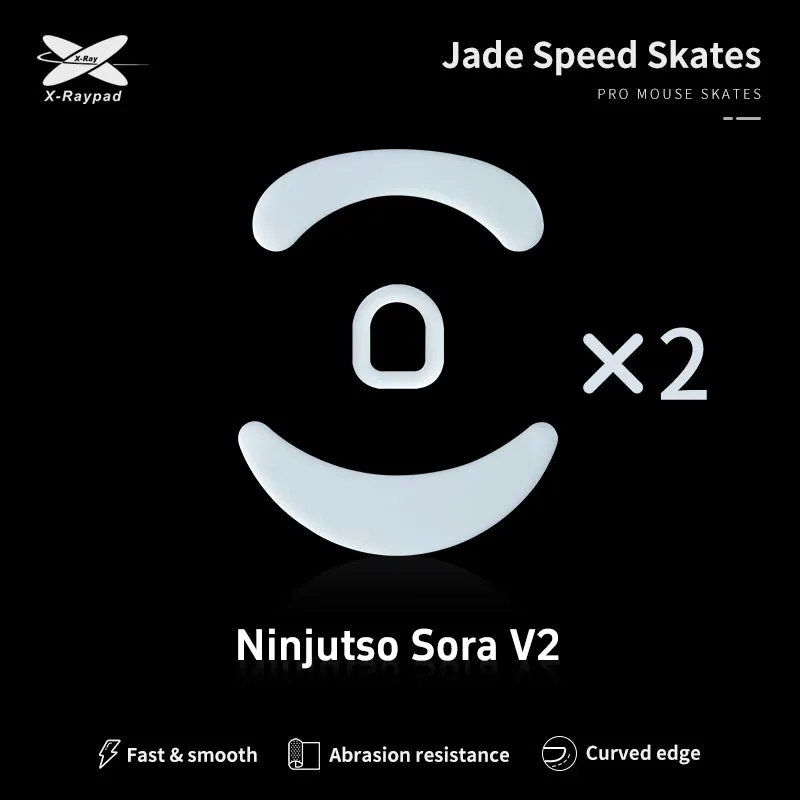 X-Raypad Jade Mouse Skates for Ninjutso Sora V2