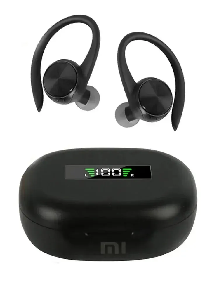 Xiaomi Bluetooth Headphones Touch Control Earphones With Mic Stereo Sound Earbuds Sport Waterproof Headset Ear Hook Sport Earbud