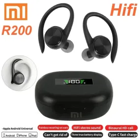 Xiaomi Bluetooth Headphones Touch Control Earphones With Mic Stereo Sound Earbuds Sport Waterproof Headset Ear Hook Sport Earbud