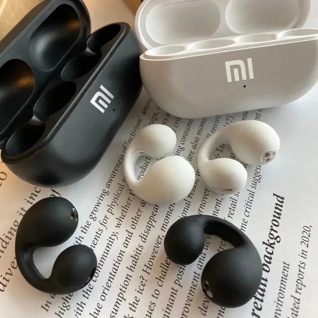 Xiaomi Earcuffs Headset TWS Wireless Bluetooth Earphones Ear Hook Sport Earphones Waterproof Headset Earring EarHook Headphones