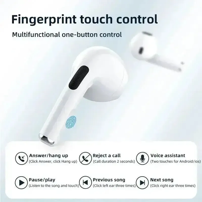 XIAOMI Original Bluetooth Headset Air Pro 6 TWS Wireless Touch Earbuds Hifi Sound Sports Earbuds Music Headphones With Mic