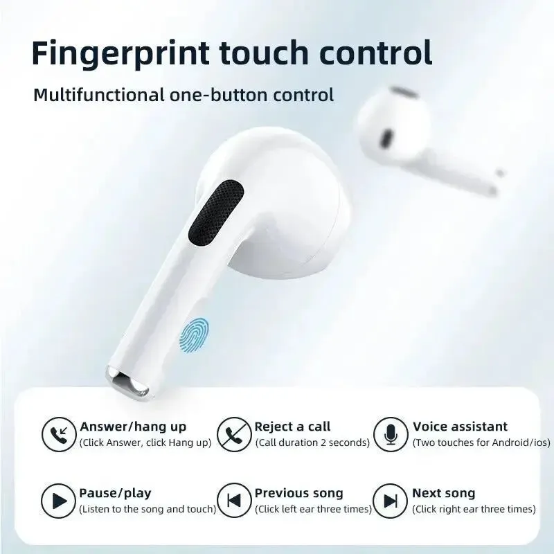 XIAOMI Original Bluetooth Headset Air Pro 6 TWS Wireless Touch Earbuds Hifi Sound Sports Earbuds Music Headphones With Mic