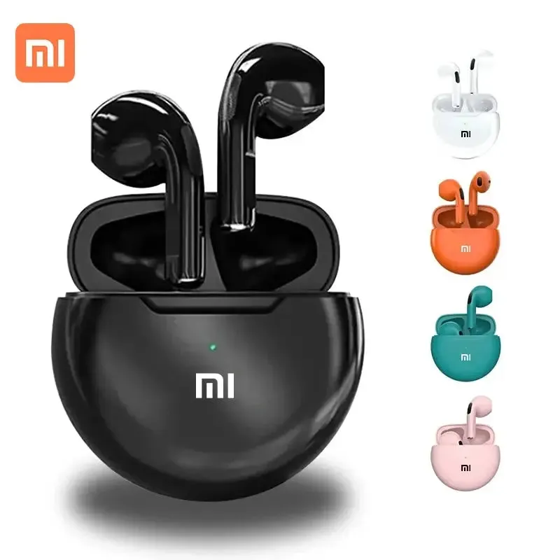 XIAOMI Original Bluetooth Headset Air Pro 6 TWS Wireless Touch Earbuds Hifi Sound Sports Earbuds Music Headphones With Mic