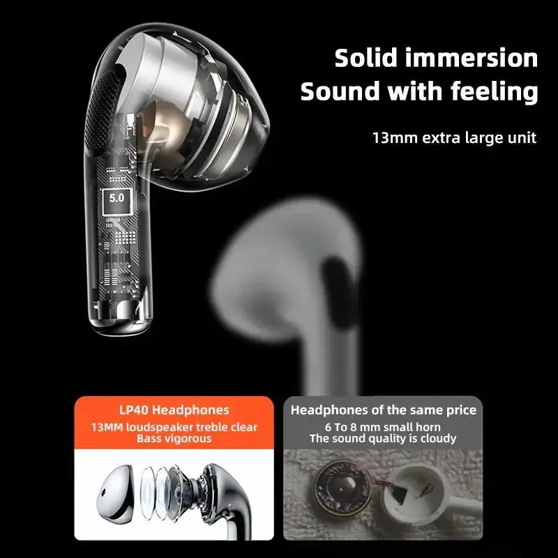 XIAOMI Original Bluetooth Headset Air Pro 6 TWS Wireless Touch Earbuds Hifi Sound Sports Earbuds Music Headphones With Mic