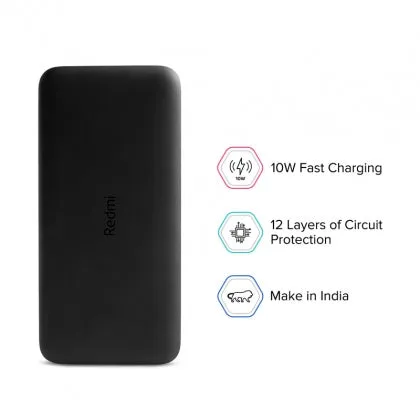 Xiaomi Power Bank Black 10000Mah   Vxn4305gl