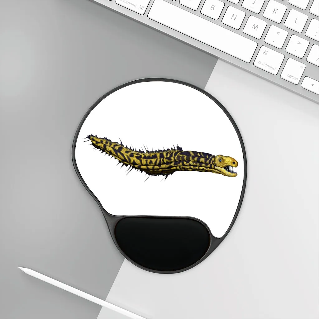 Yellow Eel Mouse Pad With Wrist Rest